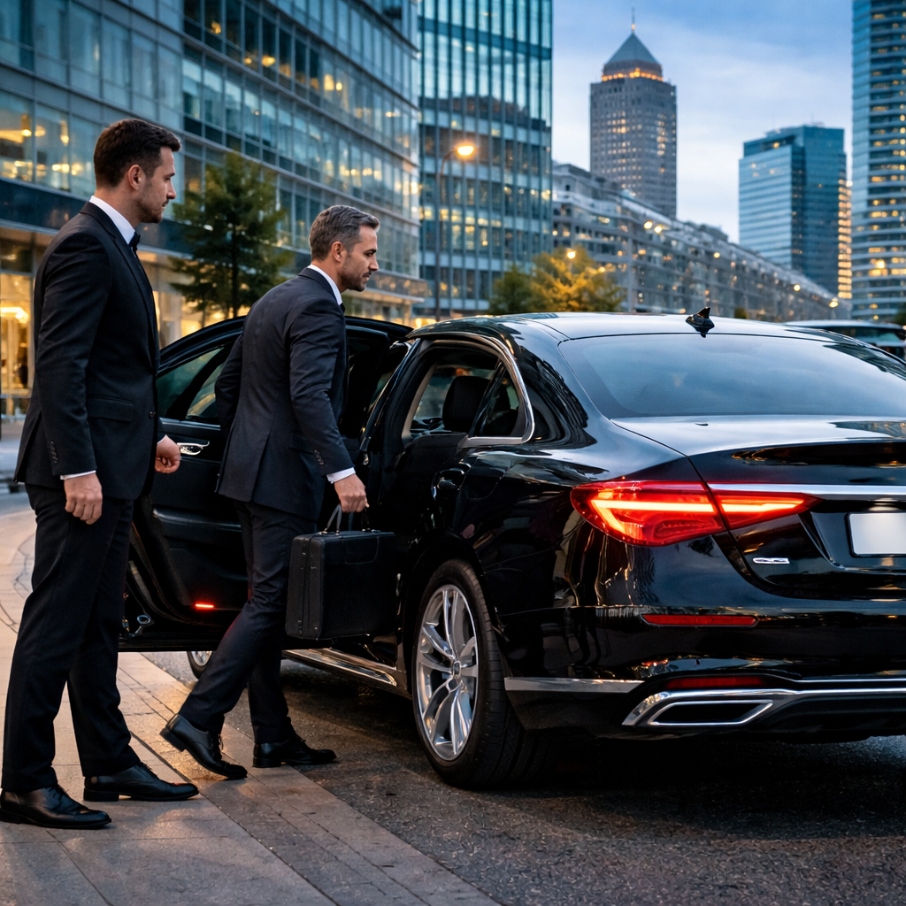 Chauffeur-Business-Lyon - Location voiture chauffeur privé Lyon business VTC Mon VTC Privé