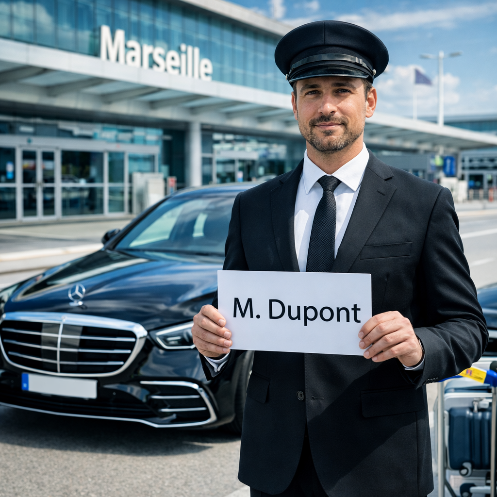 Transfert-Marseille-Provence - Chauffeur privé aéroport Marseille Provence VTC premium Mon VTC Privé